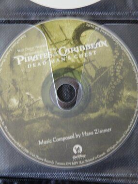 Pirates of the Caribbean: Dead Man's Chest OST Music CD